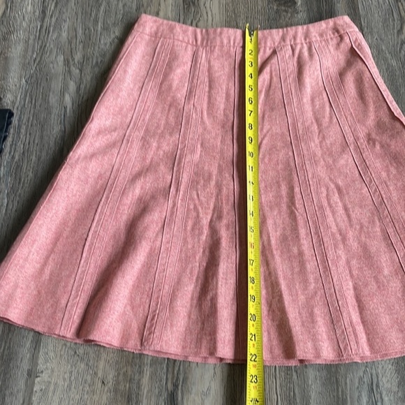 Merona Women’s Pink Wool Blend A Line Skirt, size 6 - Picture 7 of 7